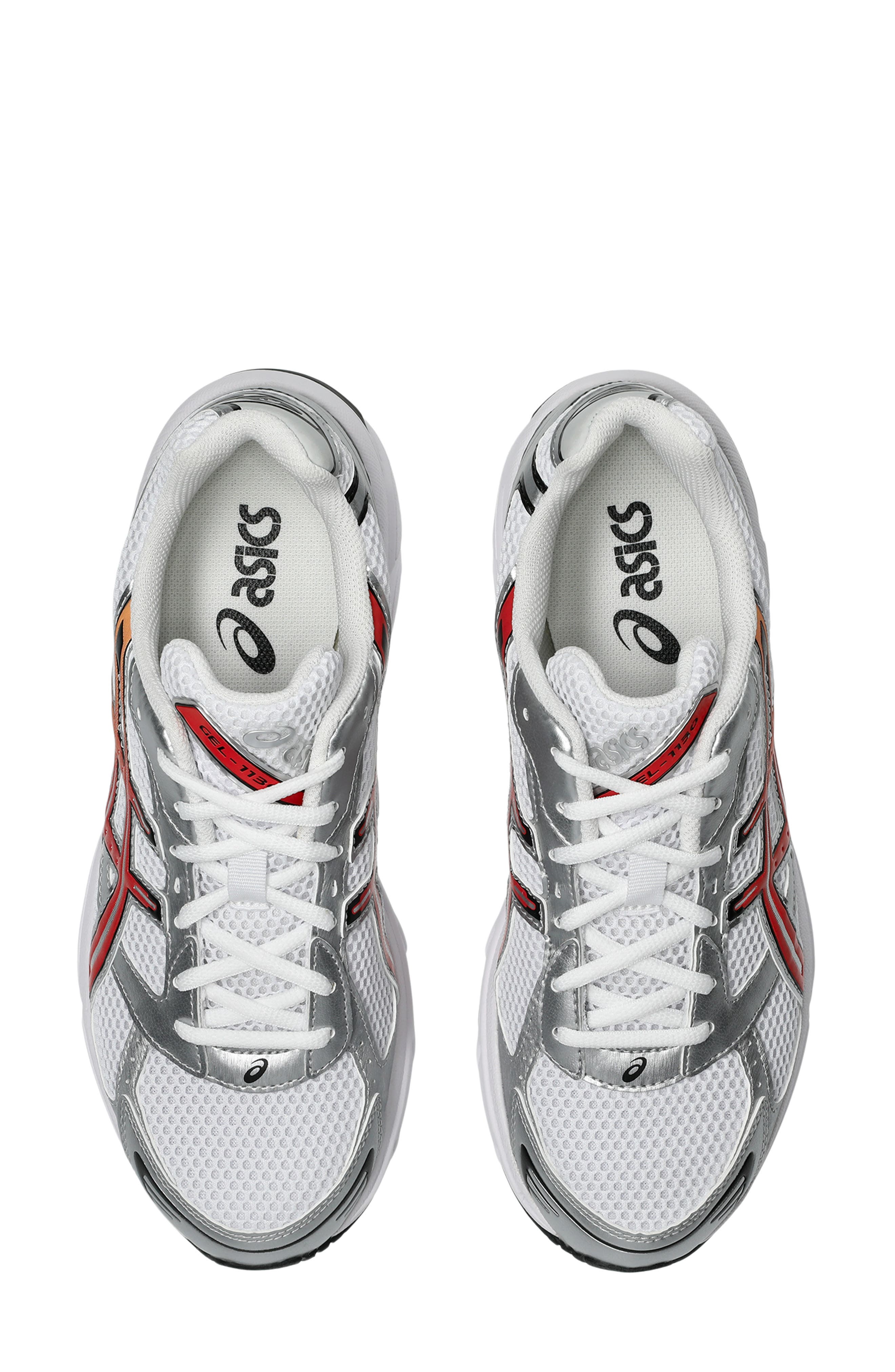 GEL-1130™ Sneaker, Alternate, color, WHITE/ RED SNAPPER