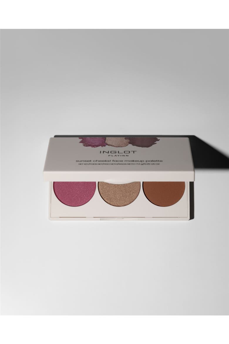 Playinn Sunset Cheeks! Face Makeup Palette, Alternate, color, Sunset Cheeks!