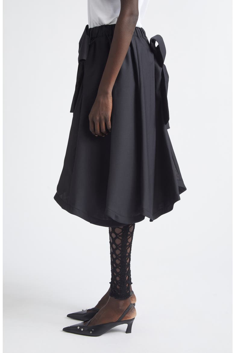 Tropical Wool Bow Skirt (Women) | Nordstrom
