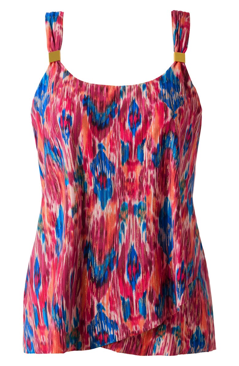 Miraclesuit<sup>®</sup> Dorado Dazzle Underwire Tankini Top, Alternate, color, 