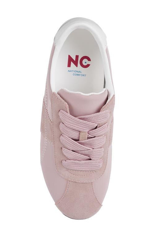 National Comfort Sneaker In Pink