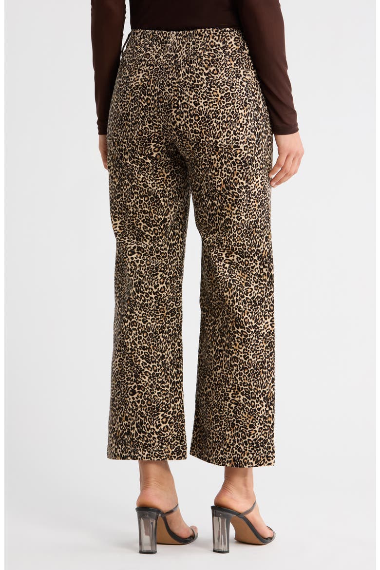 Supernova Crop Pants, Alternate, color, COCOA LEOPARD