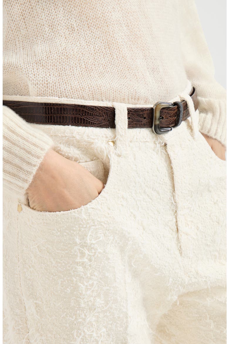 Contemporary Square trousers, Alternate, color, Ivory