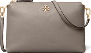 Tory Burch Mercer Pebbled Zip Crossbody Bag