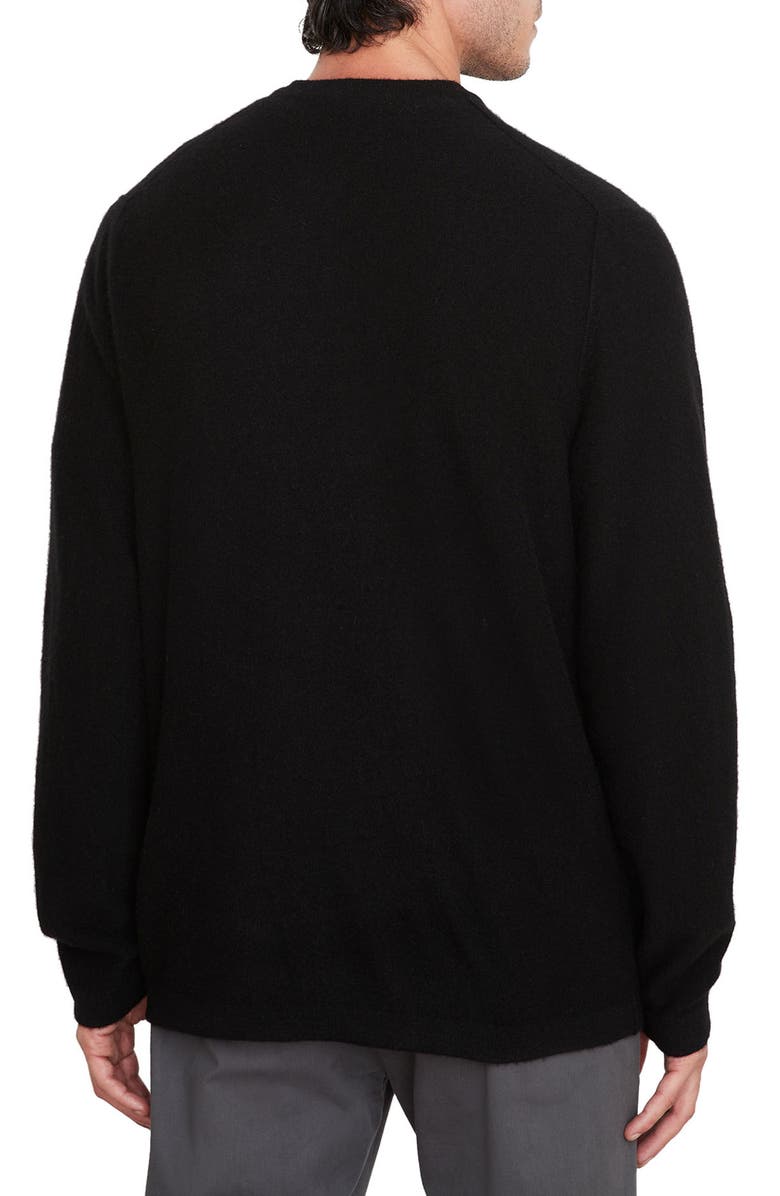 Vince Boiled Cashmere Crewneck Sweater, Alternate, color,