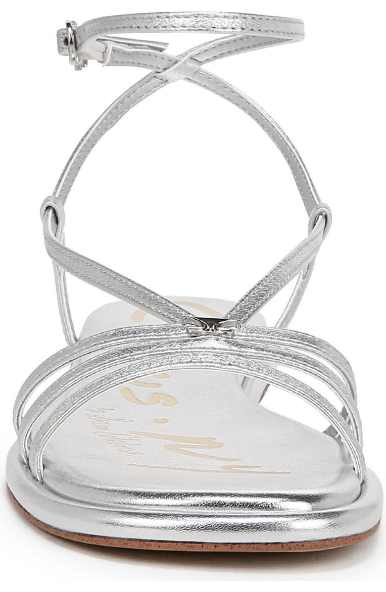 Circus NY by Sam Edelman Olana Ankle Strap Sandal, Alternate, color, Soft Silver