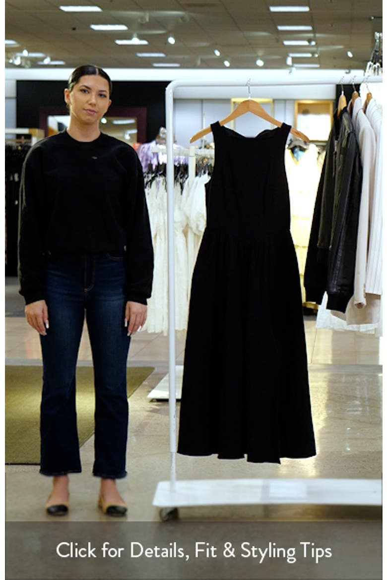 Bow Back A-Line Dress video