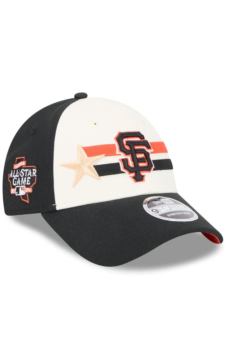New Era Men's New Era  Cream/Black San Francisco Giants 2024 MLB All-Star Game  9FORTY Adjustable Hat, Main, color, 