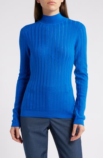 Hugo Boss Boss Fatirami Virgin Wool Rib Sweater