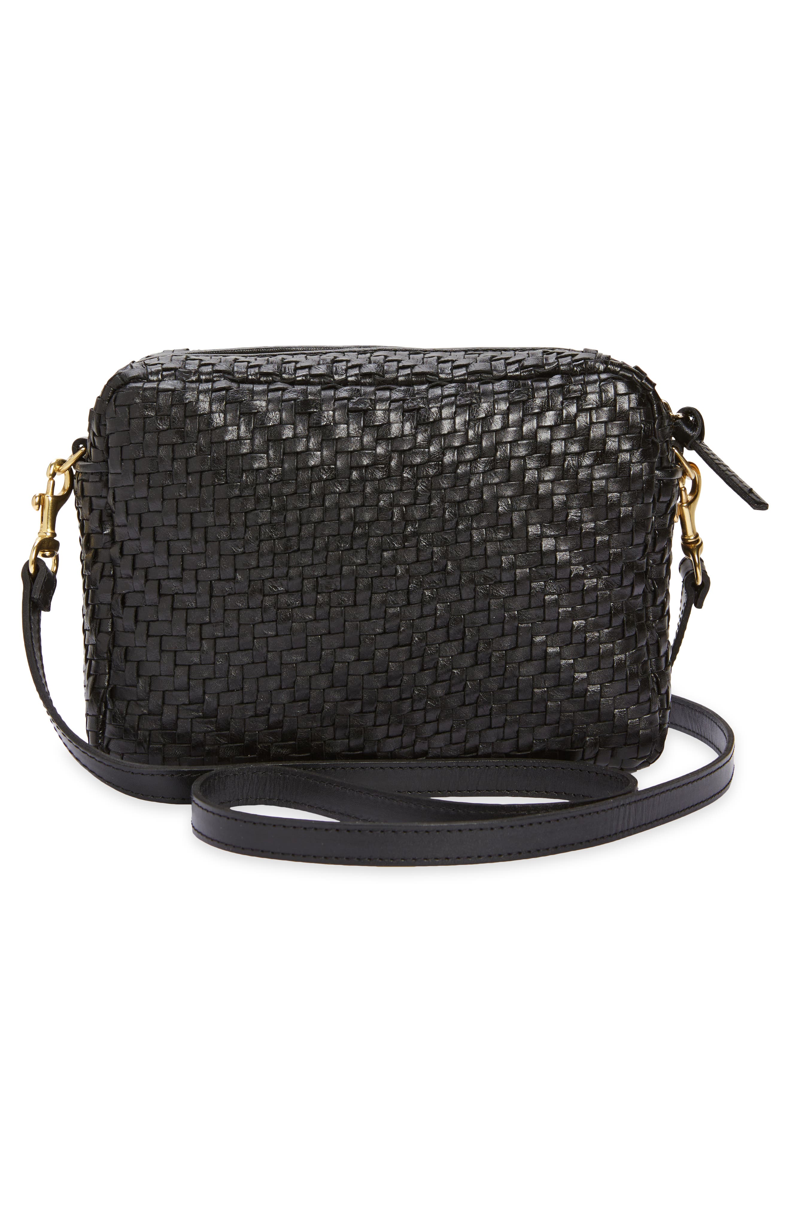 Clare V. Midi Sac Woven Crossbody Bag, Alternate, color, 
