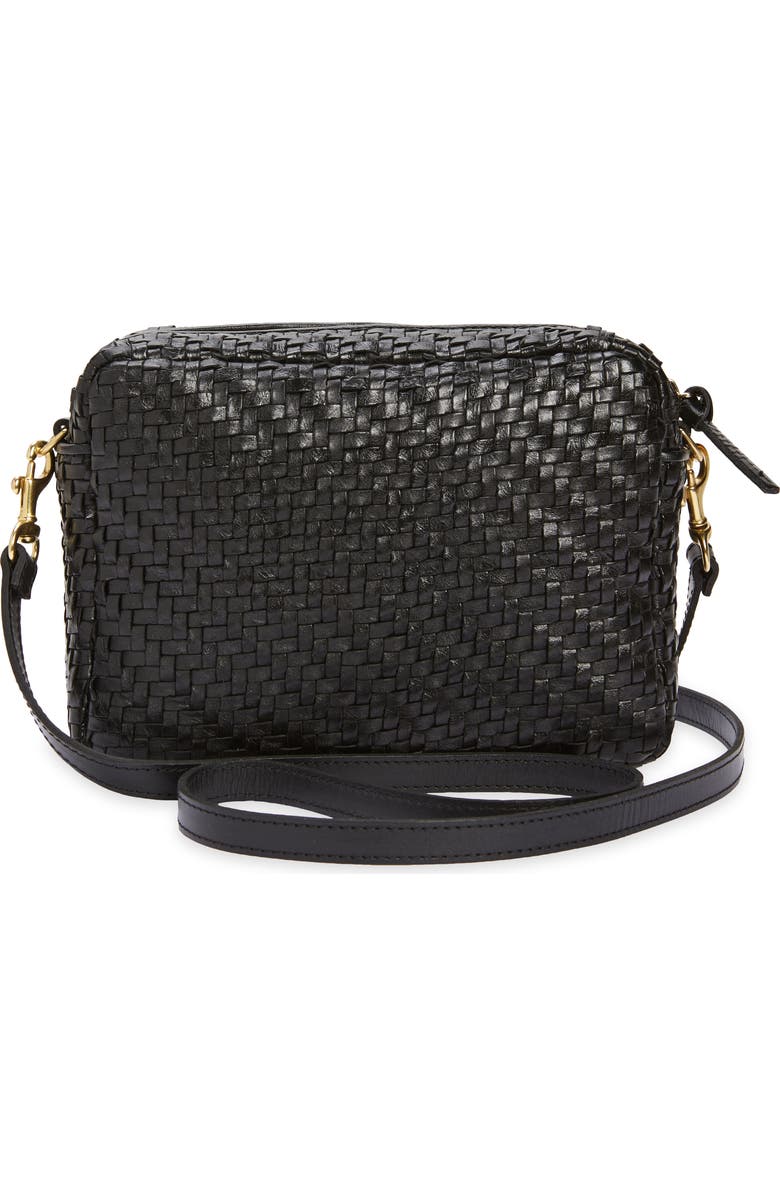 Clare V. Midi Sac Woven Crossbody Bag, Alternate, color,