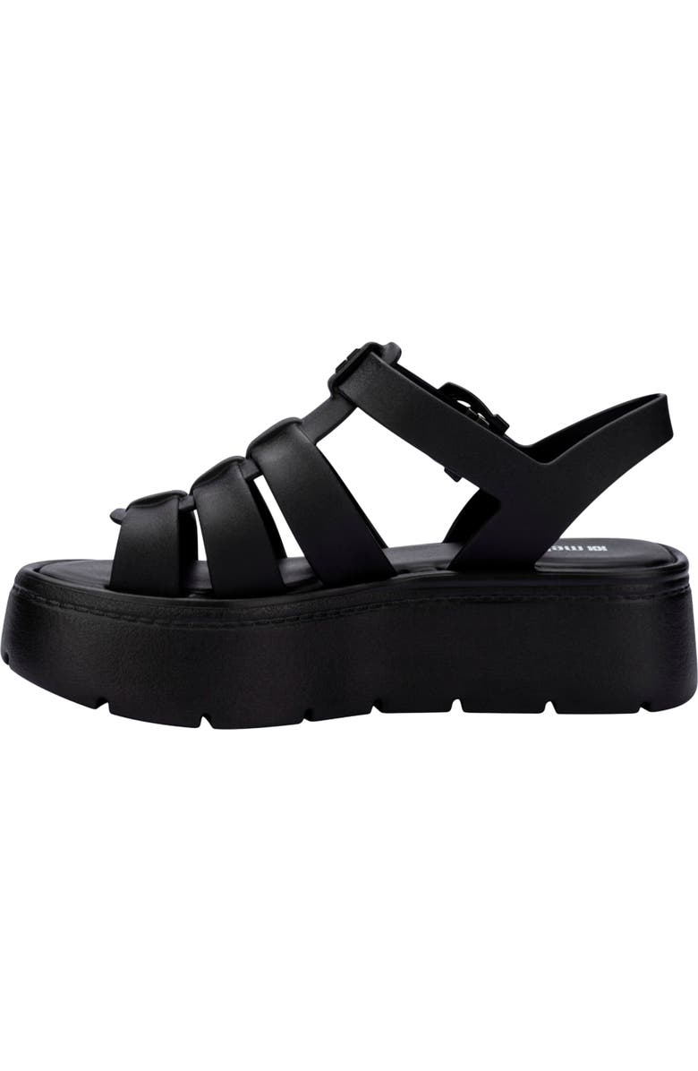 Melissa Up Platform Slingback Fisherman Sandal, Alternate, color, Black