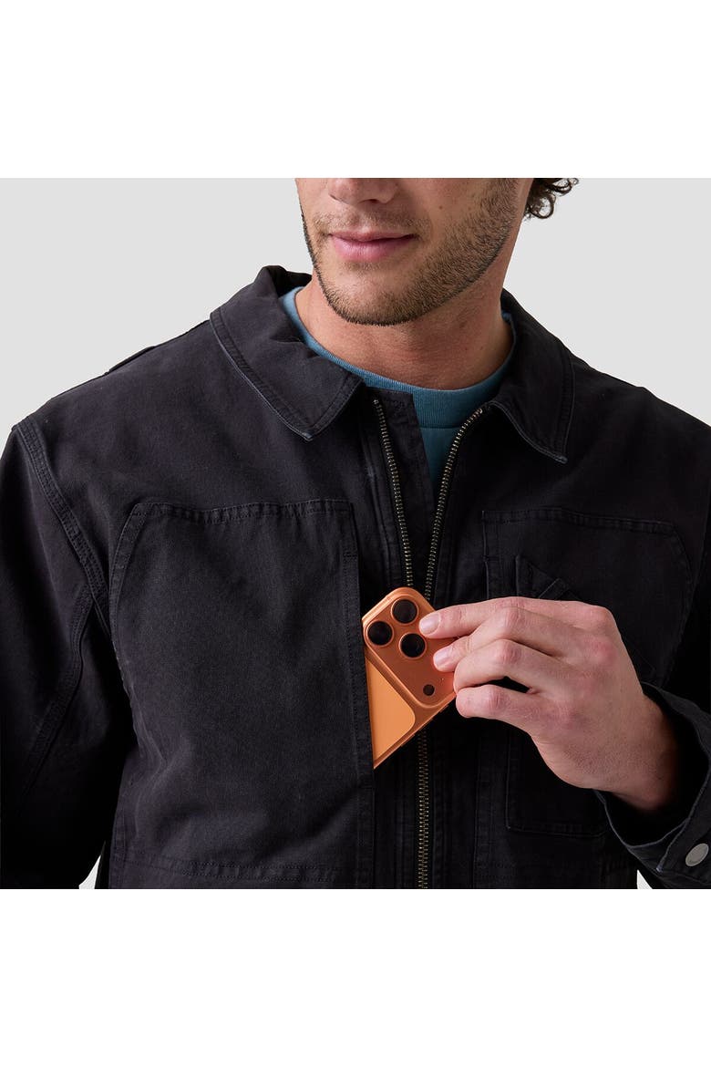 Rambler Stretch Canvas Jacket, Alternate, color, Black