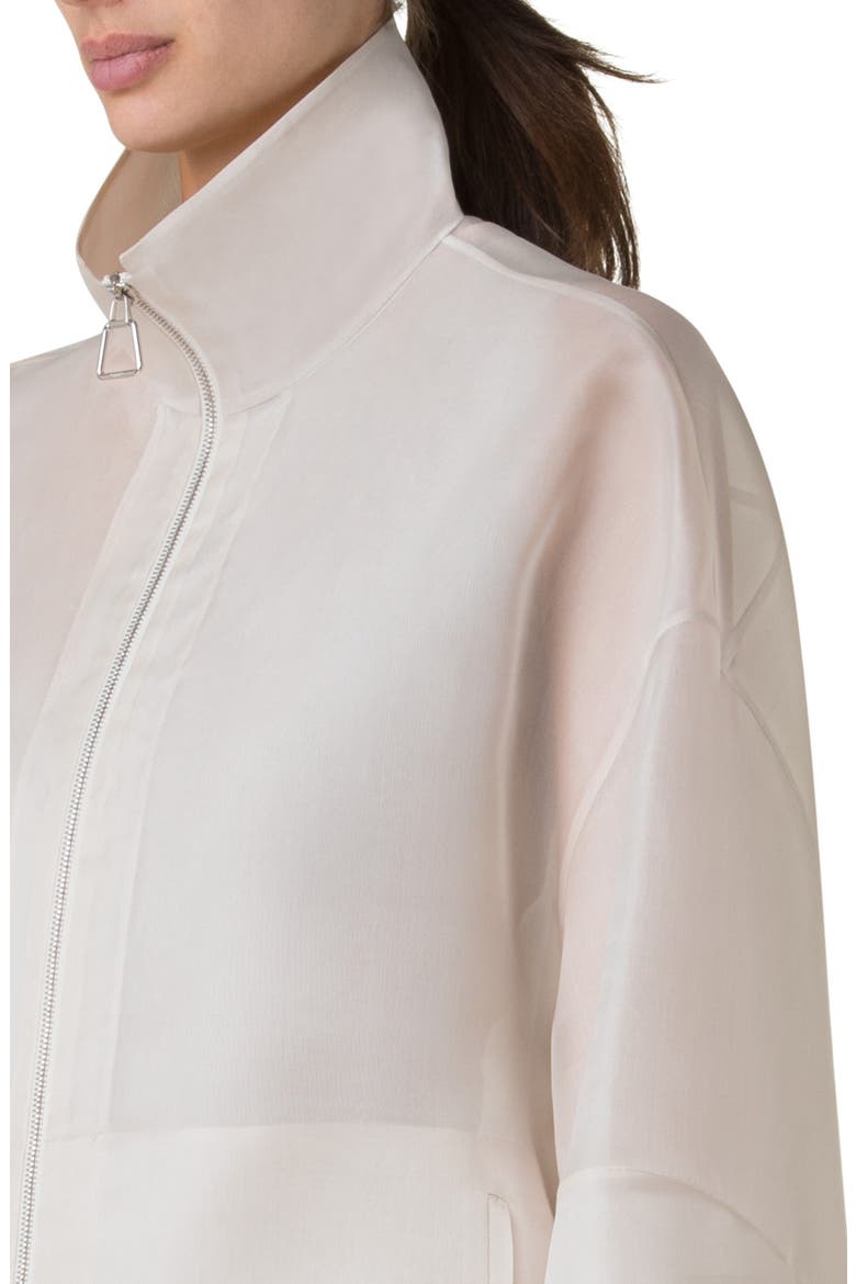 Philia Panama Silk Organza Jacket, Alternate, color, SAND