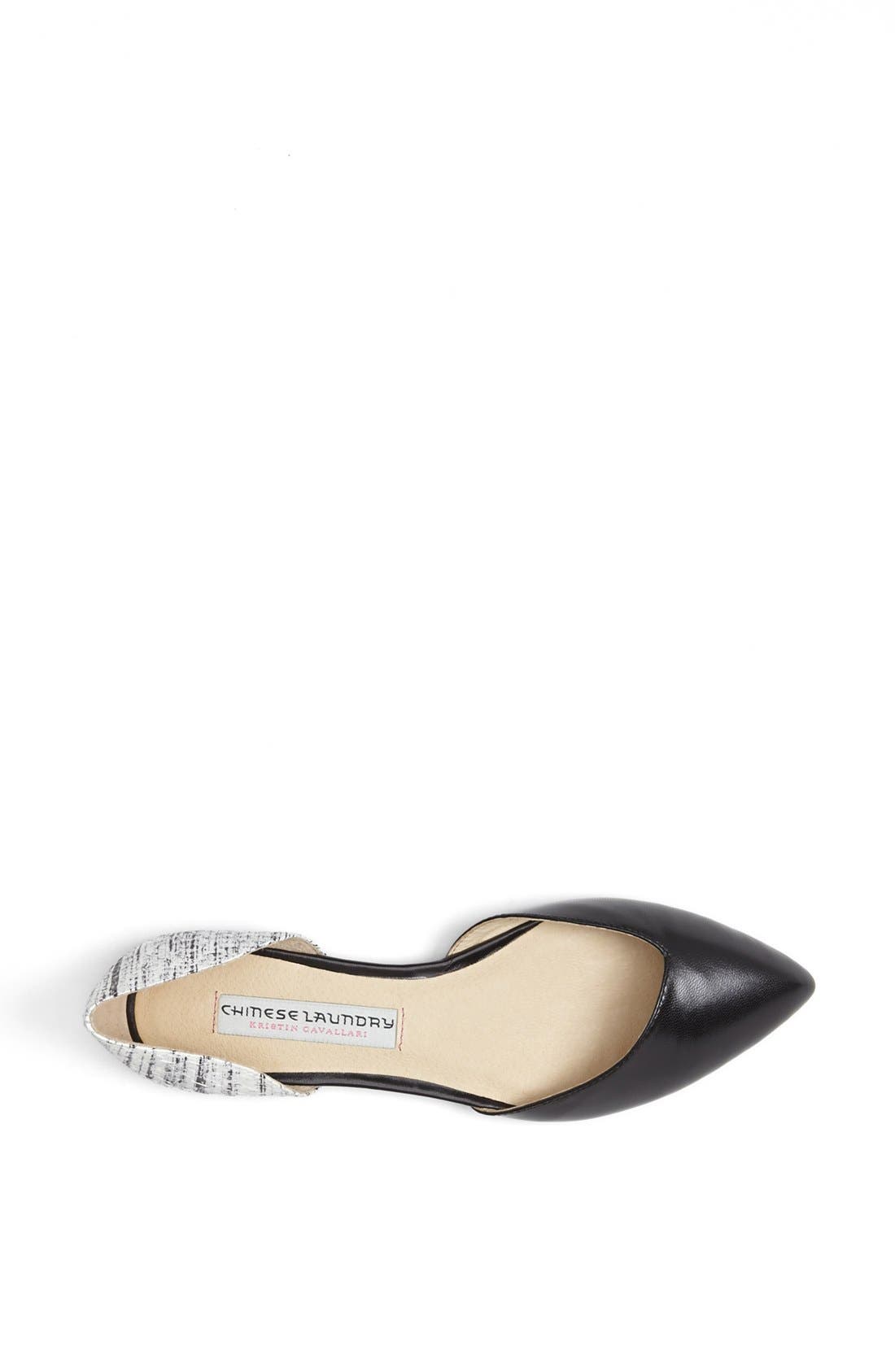 'Cadence' Flat, Alternate, color, BLACK/ WHITE