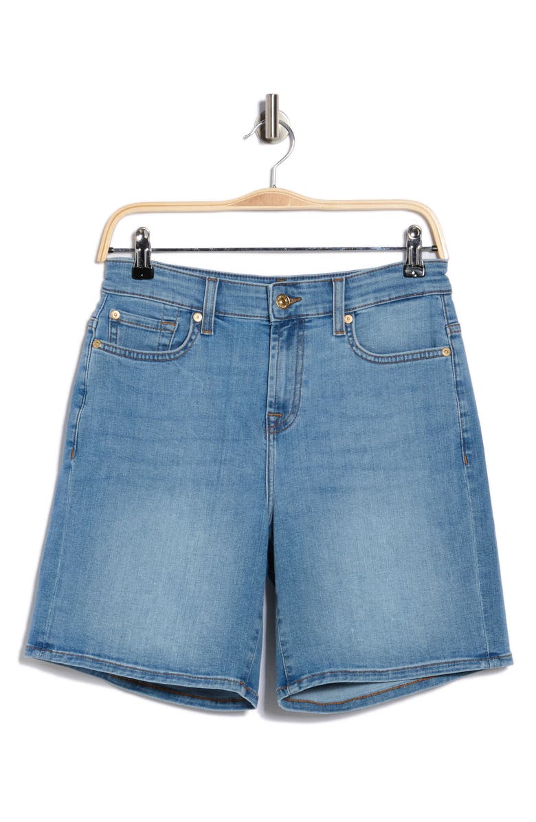 7 For All Mankind Boy Jean Shorts, Alternate, color, Athens