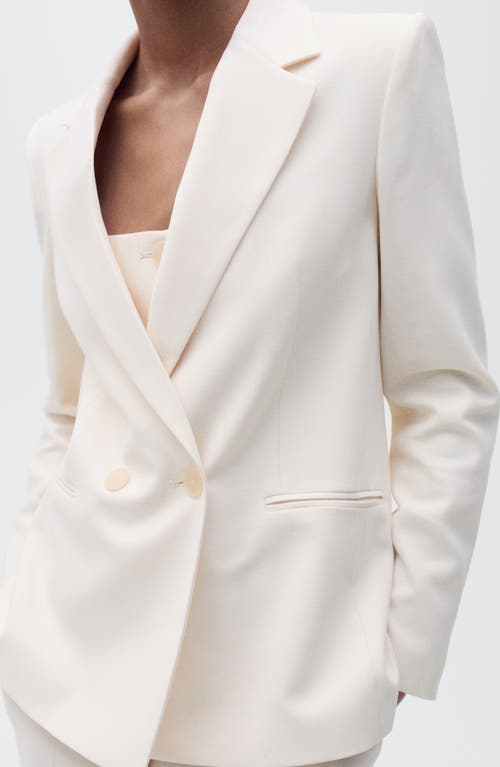 MANGO MANGO TEMPO DOUBLE BREASTED BLAZER