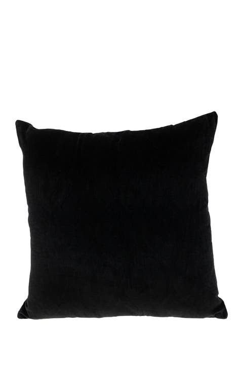 Crimson Charcoal Throw Pillow