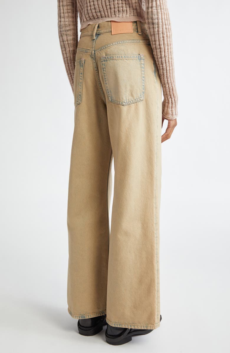 Acne Studios 2022 Relaxed Wide Leg Jeans, Alternate, color, 