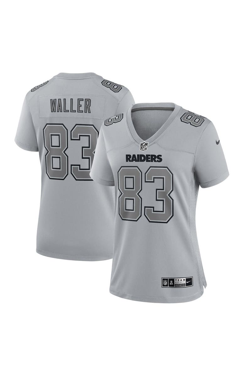 Nike Women's Nike Darren Waller Gray Las Vegas Raiders Atmosphere Fashion Game Jersey, Main, color,