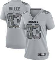 Nike Women's Nike Darren Waller Gray Las Vegas Raiders Atmosphere Fashion Game Jersey