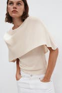 H&M Fine-knit Cape Top
