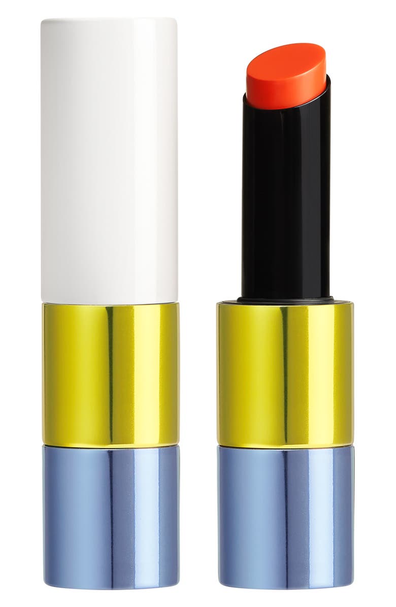 Hermès Rouge Hermès, Silky Lipstick Shine, Main, color, 28 Orange Flash