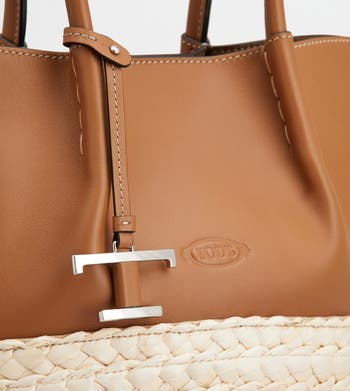 Tod's Small Bux Mixed Media Shopper | Nordstrom