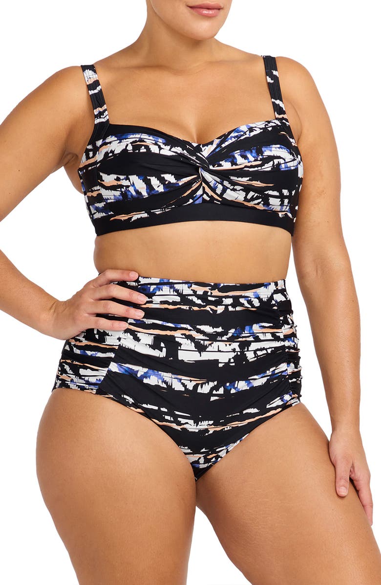 Artesands Provenance Raphael High Waist Bikini Bottoms, Main, color, 