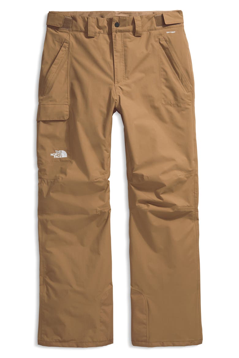 Freedom Waterproof Insulated Snow Pants, Alternate, color, UTILITY BROWN