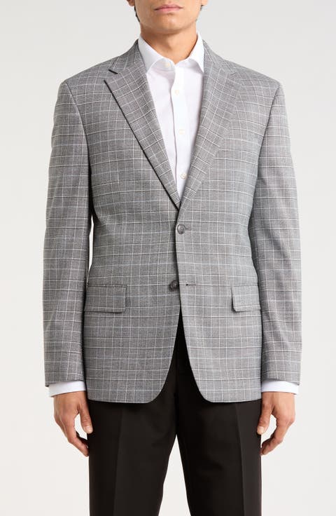 Plaid Sport Coat (Regular & Big)