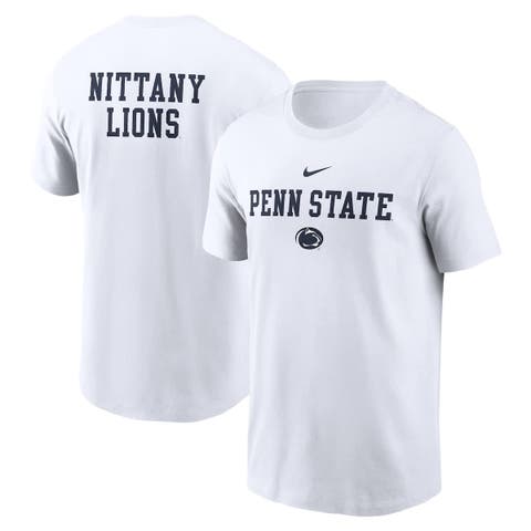 Men's Nike White Penn State Nittany Lions 2-Hit Stacked T-Shirt