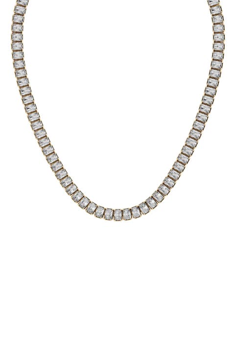 18K Gold Lab-Created Diamond Necklace - 36.62 ctw (Nordstrom Exclusive)