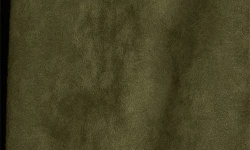 Vintage 1946 Faux Suede Shirt Jacket In Green