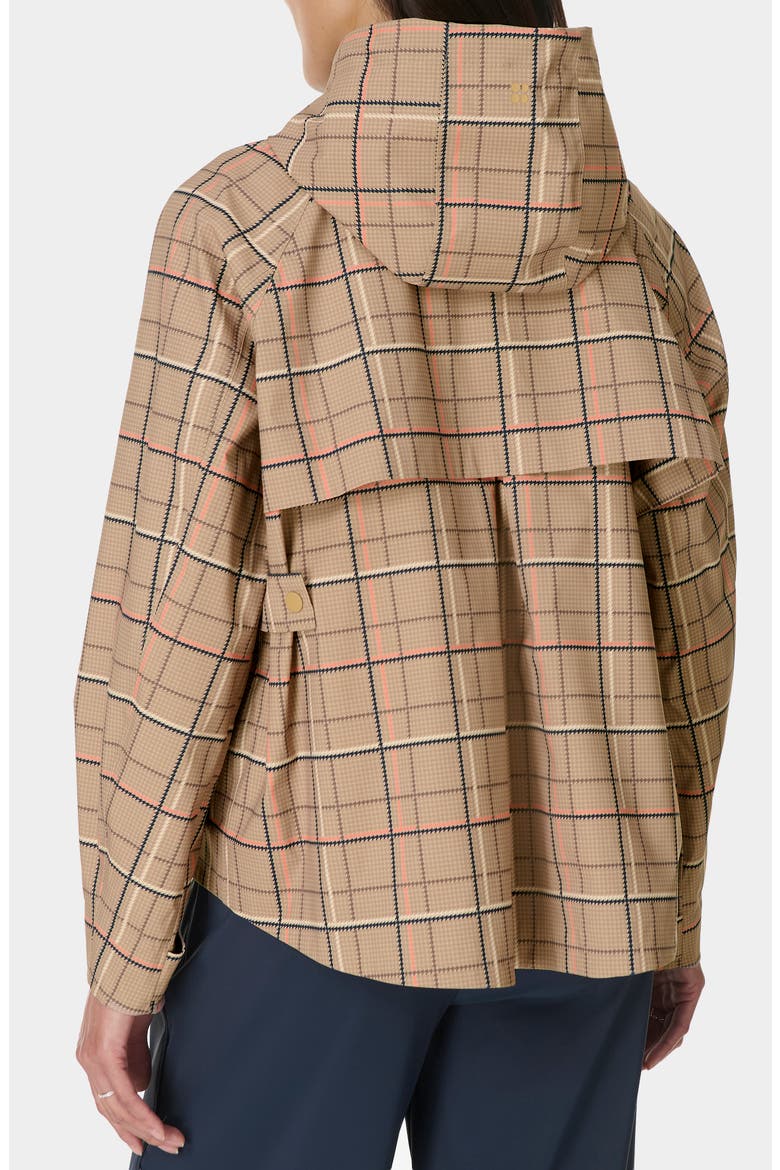 Motion Waterproof Parka, Alternate, color, BEIGE HOUNDS CHECK PRINT