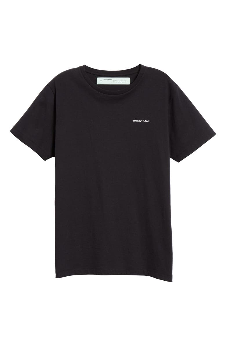 Off-White Slim Fit Logo T-Shirt, Alternate, color, 