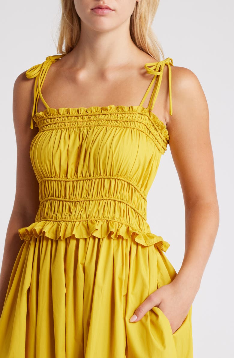 En Saison Cotton Poplin Sundress, Alternate, color,