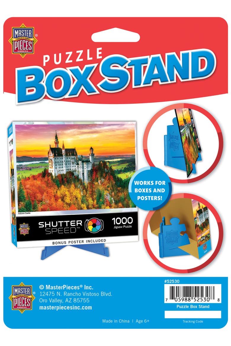 Jigsaw Puzzle Box Stand, Alternate, color, Multicolor