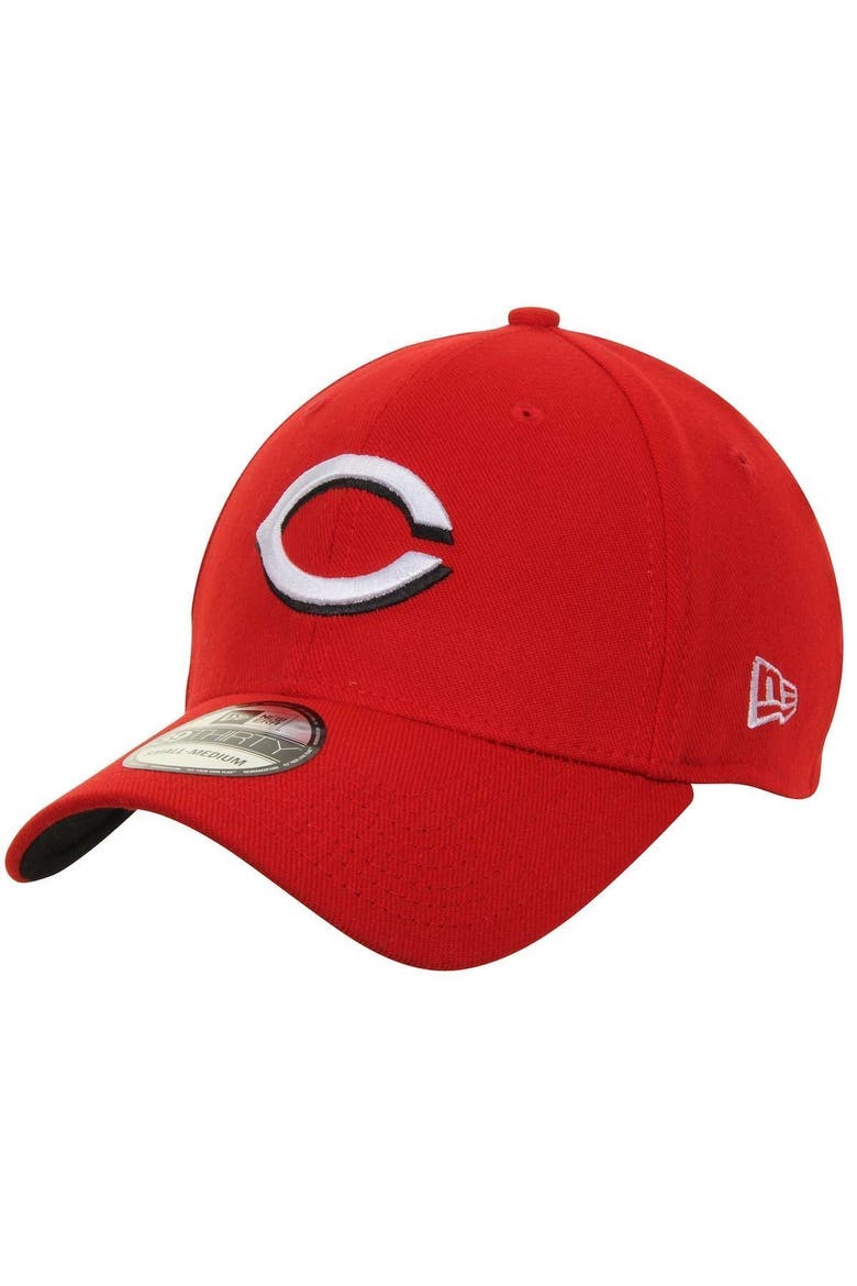 Men's New Era Red Cincinnati Reds MLB Team Classic Home 39THIRTY Flex Hat, Alternate, color, RED