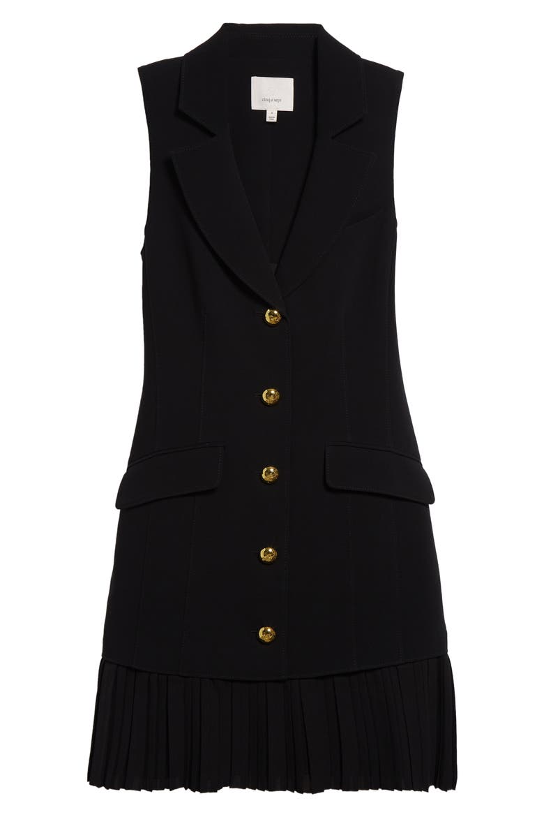 Regan Sleeveless Dress, Alternate, color, BLACK/ BLACK