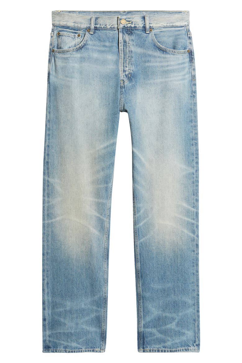 Rigid Straight Leg Jeans, Alternate, color, INDIGO
