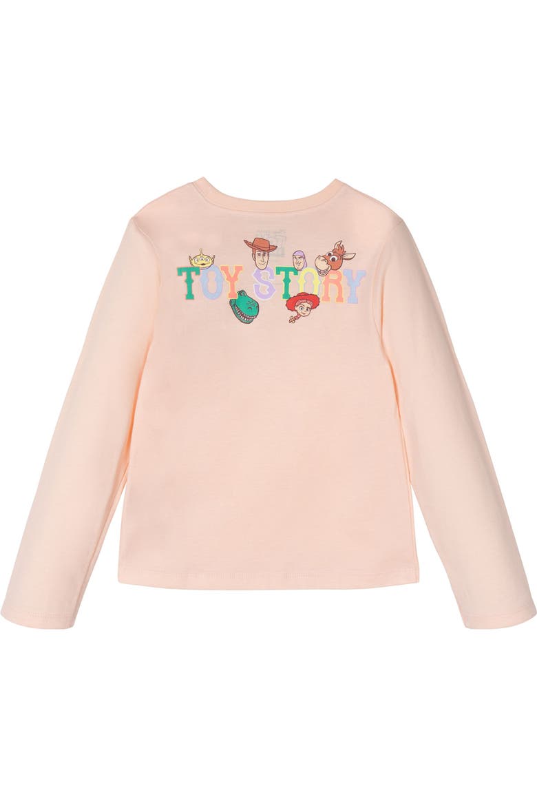 Toy Story 2-Piece Long Sleeve T-Shirt Set, Alternate, color, Green Pink Toy Story