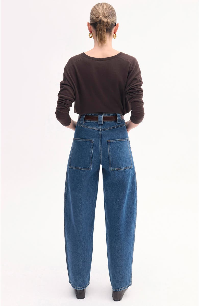 CO V-Neck Sweater in Fine Cashmere, Alternate, color, 