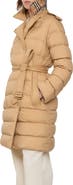 Burberry Kent Belted Down Puffer Jacket