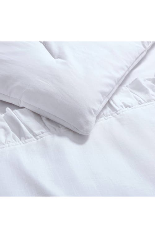 Stone Cottage Larissa Cotton Comforter & Sham Set In White