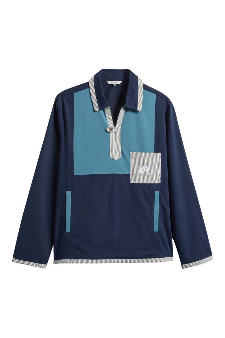 Repair Colorblock Pullover, Main, color, NAVY