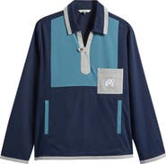 MALBON GOLF Repair Colorblock Pullover