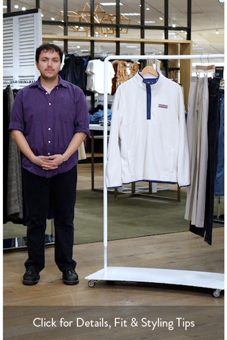 Harbor Fleece Snap Placket Pullover video