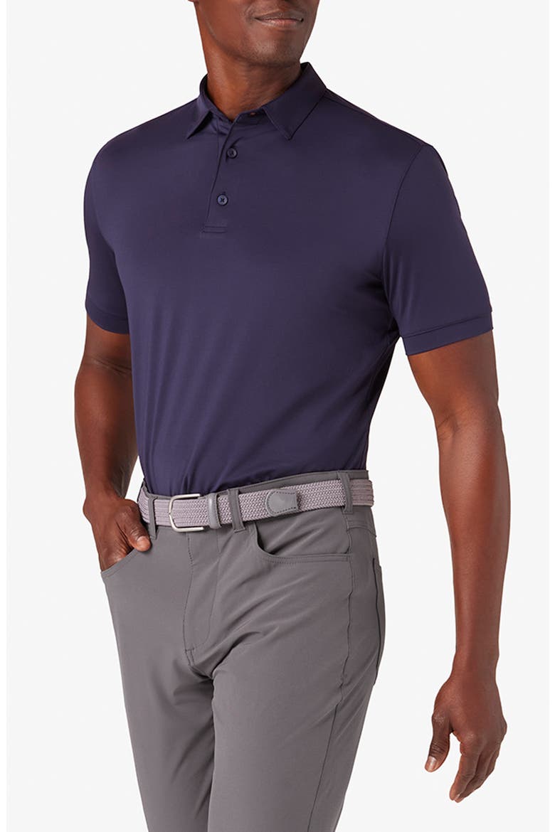 Versa Short Sleeve Polo, Main, color, BLUE