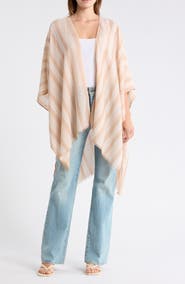 NORDSTROM RACK Gauze Ruana